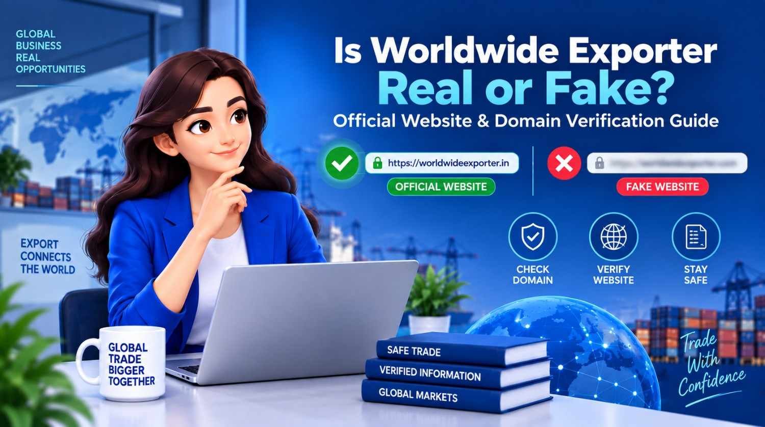 Worldwide Exporter official website and domain verification guide