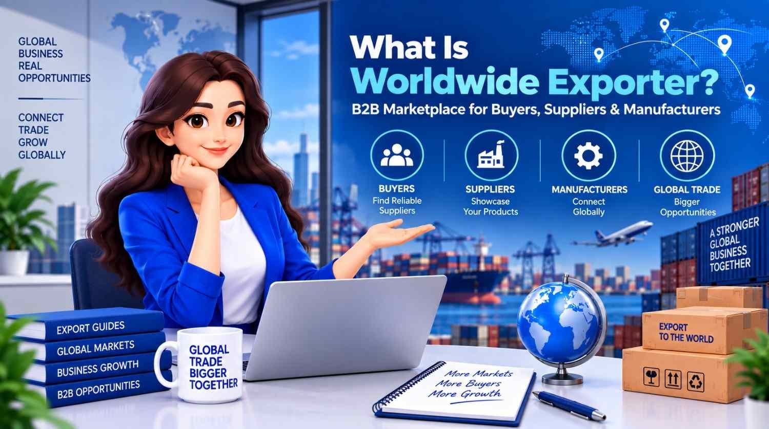 Worldwide Exporter global B2B marketplace for buyers suppliers manufacturers