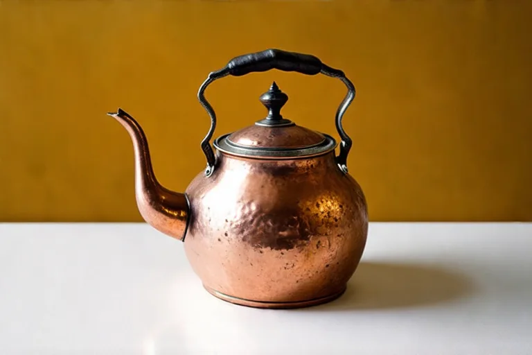 Antique Copper Kettle