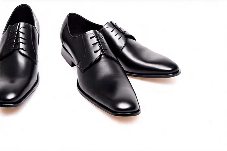 Mens Arch Black Formal Shoes