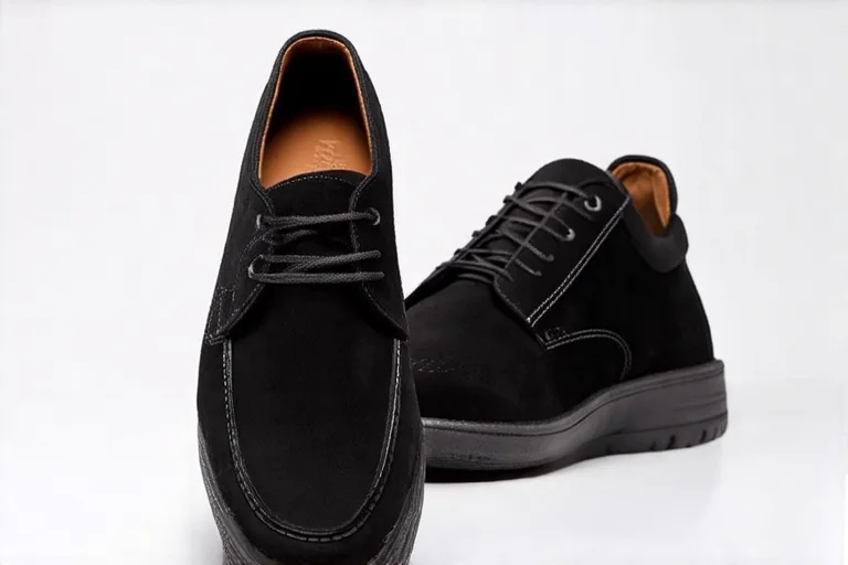 Mens Mode Black Casual Shoes