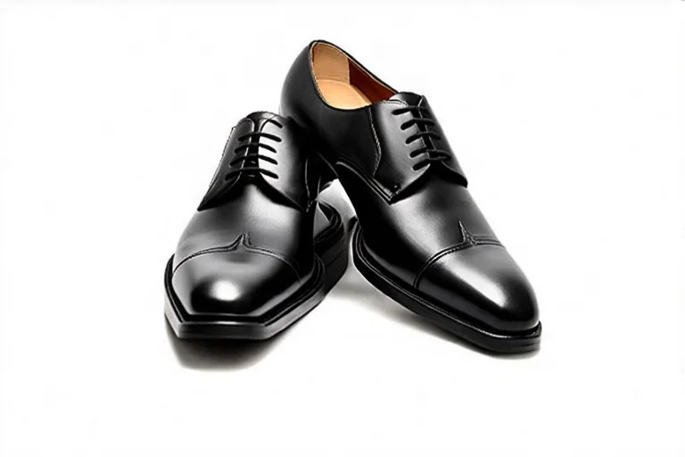 Mens Posh Black Formal Shoes